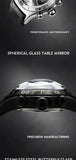 Reef Tiger/RT Men Sport Watch Automatic Skeleton Watch Steel Waterproof Tourbillon Watch with Date Day reloj hombre RGA703 - MisteryBox