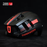 ThinkRider Road MTB Bicycle Helmet LED Light With Magnetic Goggles and Taillight 58-62cm for Men Women Safe Riding Equipment - MisteryBox