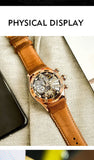Reef Tiger/RT Men Sport Watch Automatic Skeleton Watch Steel Waterproof Tourbillon Watch with Date Day reloj hombre RGA703 - MisteryBox
