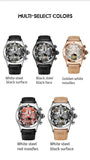 Reef Tiger/RT Men Sport Watch Automatic Skeleton Watch Steel Waterproof Tourbillon Watch with Date Day reloj hombre RGA703 - MisteryBox