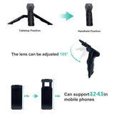 Smartphone Vlogging Kit for iPhone Android with Tripod Mini Microphone Starter Vlog kit for TikTok Live Stream Video YouTube - MisteryBox
