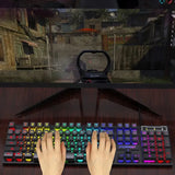 104 key Backlit Mechanical Keyboard Wired Gaming Keyboard waterproof Luminous keyboard And Mouse Set for Gamer PC Laptop Office MisteryBox