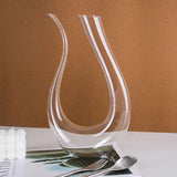 1500ML Handmade High Grade Big Decanter  Crystal Glass Wine Whisky Brandy Champagne Dispenser Glasses Bottle For Family Bar Gift - MisteryBox