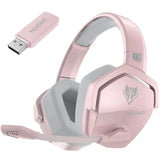 NUBWO G06 Dual Wireless Gaming Headset with Microphone for PS5, PS4, PC, Mobile, Switch, 2.4GHz Bluetooth 5.3 Gaming Headphones MisteryBox