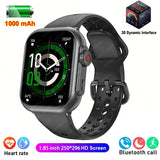 Watch Ultra 2 SE Men Women 1000mAh AMOLED Heart Rate 100+Sport Bluetooth Call GPS Track Waterproof Smart Watch For IOS Android - MisteryBox