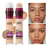 New Sponge Head Concealer for Dark Circles Freckles Acne Pigmentation and Blemishes Long Lasting Moisturizing Liquid Foundation - MisteryBox
