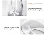 1500ML Handmade High Grade Big Decanter  Crystal Glass Wine Whisky Brandy Champagne Dispenser Glasses Bottle For Family Bar Gift - MisteryBox
