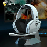 NUBWO G06 Dual Wireless Gaming Headset with Microphone for PS5, PS4, PC, Mobile, Switch, 2.4GHz Bluetooth 5.3 Gaming Headphones MisteryBox