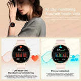 2024 NFC Smart Watch Women 466*466 Screen GPS Track Sport Watches Women Health Monitoring Voice Bluetooth Call Smartwatch Ladies - MisteryBox