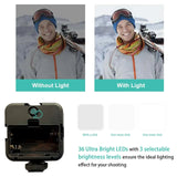 Smartphone Vlogging Kit for iPhone Android with Tripod Mini Microphone Starter Vlog kit for TikTok Live Stream Video YouTube - MisteryBox