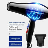 Hair Dryer 2200W Professional Powerful Hair Dryer Fast Heating Hot And Cold Adjustment Ionic Air Blow Dryer with Air Collecting - MisteryBox
