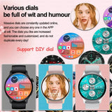 2024 NFC Smart Watch Women 466*466 Screen GPS Track Sport Watches Women Health Monitoring Voice Bluetooth Call Smartwatch Ladies - MisteryBox