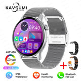 2024 NFC Smart Watch Women 466*466 Screen GPS Track Sport Watches Women Health Monitoring Voice Bluetooth Call Smartwatch Ladies - MisteryBox