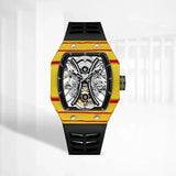 AESOP Richard Series Men's Tourbillon Mechanical Watch Manual Movement Carbon Fiber Waterproof Watch Valentine's Day Gift - MisteryBox