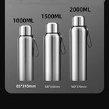 2L Tumbler Thermo Bottle Large Capacity Thermal Mug Stainless Steel Thermal Water Bottle Cold And Hot Thermo Cup Vacuum Flask MisteryBox