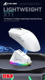 Attack Shark X11 Wireless Bluetooth Mouse,PAW3311 Three Mode 2.4G 400IPS RGB  PC Gaming Mouse MisteryBox