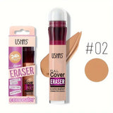 New Sponge Head Concealer for Dark Circles Freckles Acne Pigmentation and Blemishes Long Lasting Moisturizing Liquid Foundation - MisteryBox