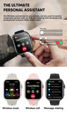 Watch Ultra 2 SE Men Women 1000mAh AMOLED Heart Rate 100+Sport Bluetooth Call GPS Track Waterproof Smart Watch For IOS Android - MisteryBox