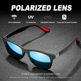 Night Vision Glasses PC Frame Polarized Sunglasses Men Outdoor Sport Sun Glasses Day Night Vision Driver Night Glasses Goggles - MisteryBox