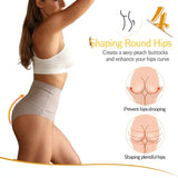 High Elastic Seamless Briefs Women Butt Lifter Panties Tummy Control Slimming Underwear Female Sexy Lingerie Large Size S-3XL - MisteryBox