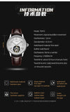 AESOP Real Tourbillon Mechanical Watch For Men Skeleton Tourbillon Movement Watches Mens  Sapphire Mirror Fashion Waterproof  A - MisteryBox