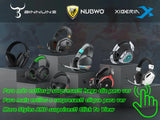 NUBWO G06 Dual Wireless Gaming Headset with Microphone for PS5, PS4, PC, Mobile, Switch, 2.4GHz Bluetooth 5.3 Gaming Headphones MisteryBox