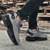 Men's Military Tactical Boots Army Boots Men Side Zipper Military Boots Men Anti-Slip Ankle Boots Work Safety Shoes Hiking Shoe - MisteryBox