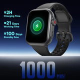 Watch Ultra 2 SE Men Women 1000mAh AMOLED Heart Rate 100+Sport Bluetooth Call GPS Track Waterproof Smart Watch For IOS Android - MisteryBox