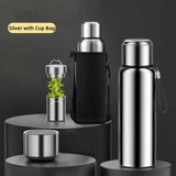 2L Tumbler Thermo Bottle Large Capacity Thermal Mug Stainless Steel Thermal Water Bottle Cold And Hot Thermo Cup Vacuum Flask MisteryBox