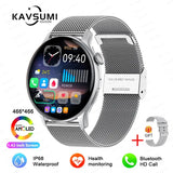2024 NFC Smart Watch Women 466*466 Screen GPS Track Sport Watches Women Health Monitoring Voice Bluetooth Call Smartwatch Ladies - MisteryBox