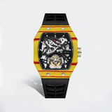 AESOP Richard Series Men's Tourbillon Mechanical Watch Manual Movement Carbon Fiber Waterproof Watch Valentine's Day Gift - MisteryBox