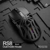 SMAILWOLF RS8  1000Hz Bluetooth mouse, , three-mode connection, lightweight macro gaming mouse notebook computer 10000dpi MisteryBox