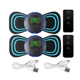 Mini Portable EMS Neck Massager Electric Neck Stretcher For  Cervical Muscle Pain Relief And Shoulder Relaxation Massage Patch - MisteryBox