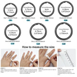 COLMI R12 Smart Ring with Display Screen and Touch, Health Manager, Wireless Charging, 5 ATM Waterproof For Men Women - MisteryBox