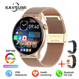2024 NFC Smart Watch Women 466*466 Screen GPS Track Sport Watches Women Health Monitoring Voice Bluetooth Call Smartwatch Ladies - MisteryBox