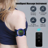 Mini Portable EMS Neck Massager Electric Neck Stretcher For  Cervical Muscle Pain Relief And Shoulder Relaxation Massage Patch - MisteryBox