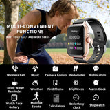 1.83'' Waterproof Smart Watch with Message Answer Call Sleep Monitoring Sports Pedometer Information Alerts For iPhone Android - MisteryBox