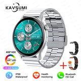 2024 NFC Smart Watch Women 466*466 Screen GPS Track Sport Watches Women Health Monitoring Voice Bluetooth Call Smartwatch Ladies - MisteryBox