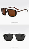 New Sunglasses Punk Sunglasses New Men's Square Uv400 Twin-beam Aviator Sunglasses MisteryBox
