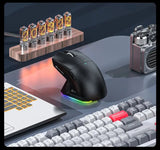 Attack Shark X11 Wireless Bluetooth Mouse,PAW3311 Three Mode 2.4G 400IPS RGB  PC Gaming Mouse MisteryBox