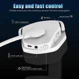 NUBWO G06 Dual Wireless Gaming Headset with Microphone for PS5, PS4, PC, Mobile, Switch, 2.4GHz Bluetooth 5.3 Gaming Headphones MisteryBox
