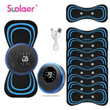Mini Portable EMS Neck Massager Electric Neck Stretcher For  Cervical Muscle Pain Relief And Shoulder Relaxation Massage Patch - MisteryBox