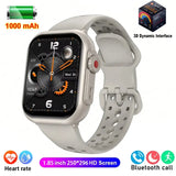 Watch Ultra 2 SE Men Women 1000mAh AMOLED Heart Rate 100+Sport Bluetooth Call GPS Track Waterproof Smart Watch For IOS Android - MisteryBox