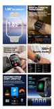 Watch Ultra 2 SE Men Women 1000mAh AMOLED Heart Rate 100+Sport Bluetooth Call GPS Track Waterproof Smart Watch For IOS Android - MisteryBox
