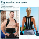 Back Brace Posture Corrector for Women & Men,Back Straightener, Scoliosis and Hunchback Correction,Adjustable Posture Trainer - MisteryBox