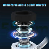 NUBWO G06 Dual Wireless Gaming Headset with Microphone for PS5, PS4, PC, Mobile, Switch, 2.4GHz Bluetooth 5.3 Gaming Headphones MisteryBox