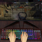 104 key Backlit Mechanical Keyboard Wired Gaming Keyboard waterproof Luminous keyboard And Mouse Set for Gamer PC Laptop Office MisteryBox