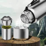 2L Tumbler Thermo Bottle Large Capacity Thermal Mug Stainless Steel Thermal Water Bottle Cold And Hot Thermo Cup Vacuum Flask MisteryBox