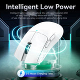Attack Shark X11 Wireless Bluetooth Mouse,PAW3311 Three Mode 2.4G 400IPS RGB  PC Gaming Mouse MisteryBox