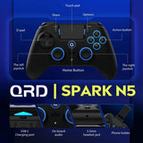 QRD Spark N5 Wireless Controller for PS5 PS4 PS3 IOS Android PC MisteryBox